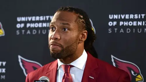 Larry Fitzgerald Protected Face mask - idPoster.com