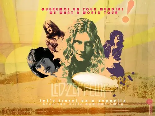Led Zeppelin Women's Colored T-Shirt - idPoster.com
