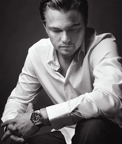 Leonardo DiCaprio White Tank-Top - idPoster.com