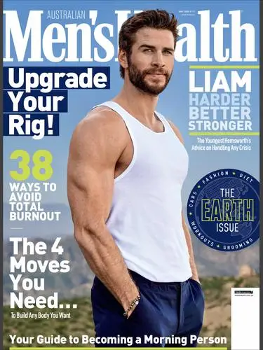 Liam Hemsworth Men's Colored T-Shirt - idPoster.com