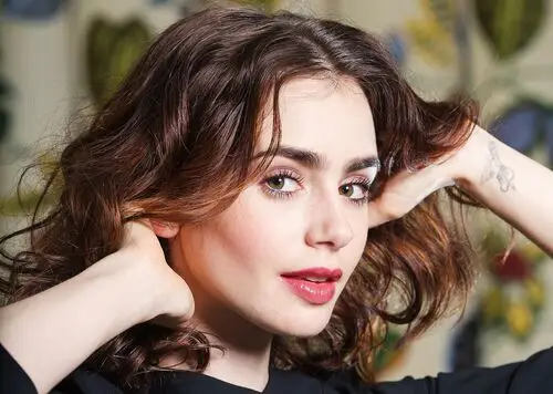 Lily Collins Computer MousePad picture 252493