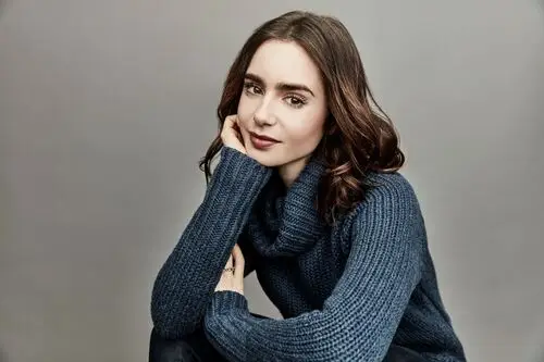 Lily Collins Computer MousePad picture 830372