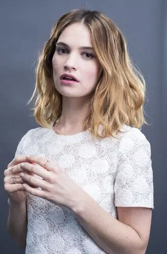 Lily James Computer MousePad picture 772107