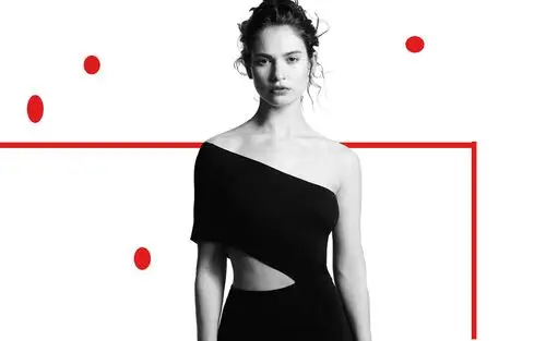 Lily James Computer MousePad picture 772115
