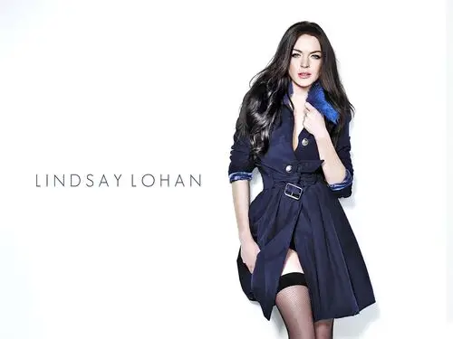 Lindsay Lohan Kitchen Apron - idPoster.com