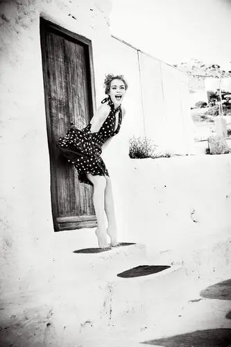 Lindsay Lohan White Tank-Top - idPoster.com