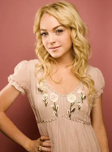 Lindsay Lohan Women's Colored  Long Sleeve T-Shirt - idPoster.com