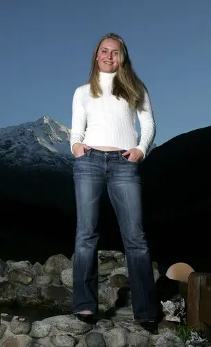 Lindsey Vonn White T-Shirt - idPoster.com