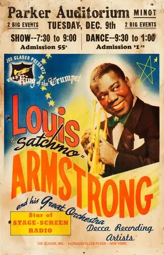 Louis Armstrong Satchmo Vintage Photograph T-Shirt