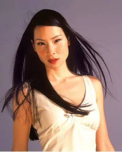 Lucy Liu Women's Colored  Long Sleeve T-Shirt - idPoster.com