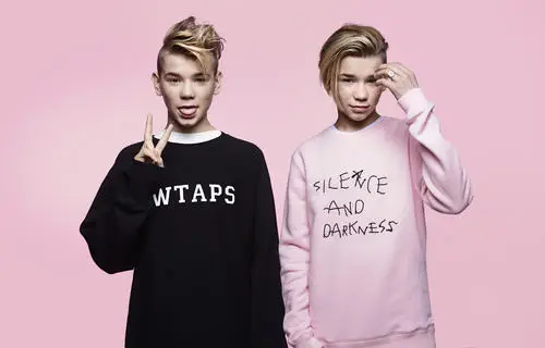 Marcus and Martinus Protected Face mask - idPoster.com