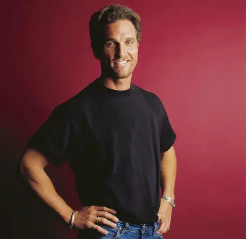 Matthew McConaughey White T-Shirt - idPoster.com