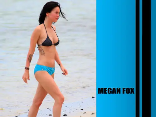 Megan Fox Men's Colored T-Shirt - idPoster.com