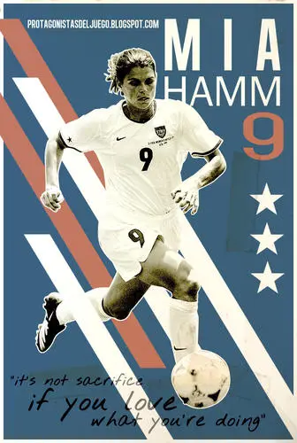 Mia Hamm Wall Poster picture 171065