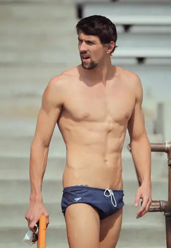 Michael Phelps Men's Colored  Long Sleeve T-Shirt - idPoster.com