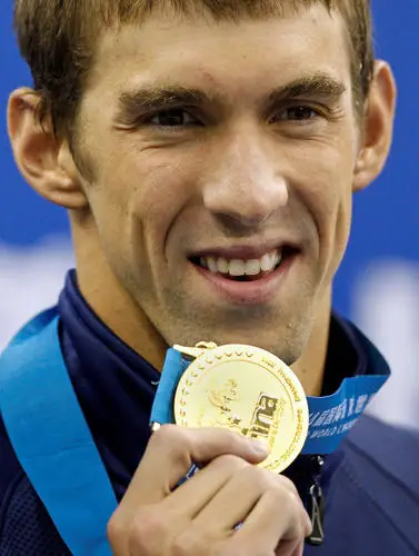 Michael Phelps White Tank-Top - idPoster.com