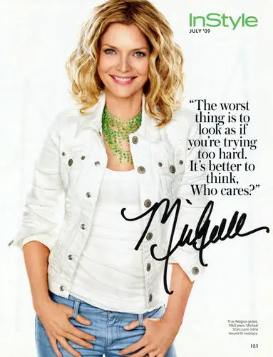 Michelle Pfeiffer Men's Colored  Long Sleeve T-Shirt - idPoster.com