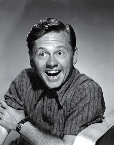 Mickey Rooney Protected Face mask - idPoster.com