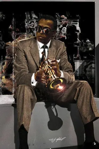 Miles Davis Men's Colored Hoodie - idPoster.com