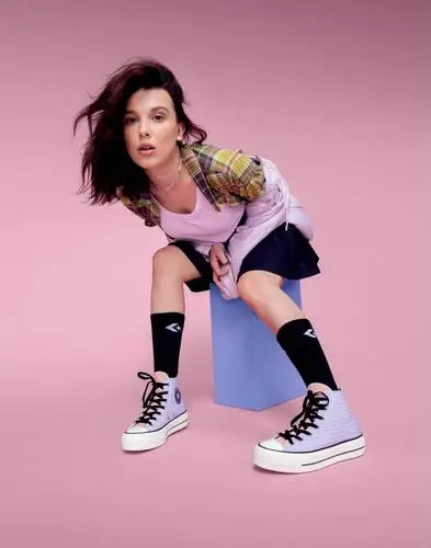 Millie Bobby Brown Women's Colored Hoodie - idPoster.com