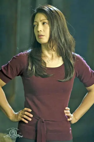 Ming-Na Wen Women's Colored  Long Sleeve T-Shirt - idPoster.com