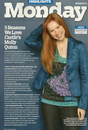 Molly Quinn Computer MousePad picture 98043