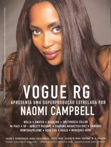 Naomi Campbell Protected Face mask - idPoster.com