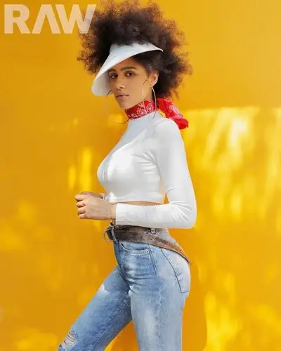 Nathalie Emmanuel Men's Colored  Long Sleeve T-Shirt - idPoster.com