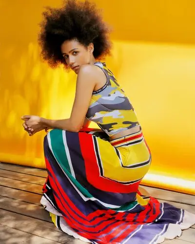 Nathalie Emmanuel Drawstring Backpack - idPoster.com