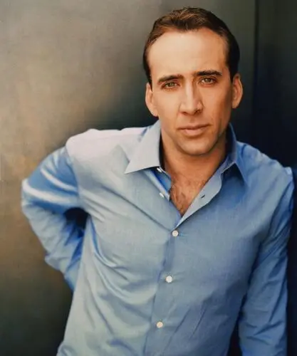 Nicolas Cage White T-Shirt - idPoster.com