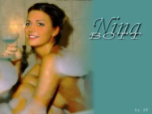 Nina Bott Women's Colored  Long Sleeve T-Shirt - idPoster.com