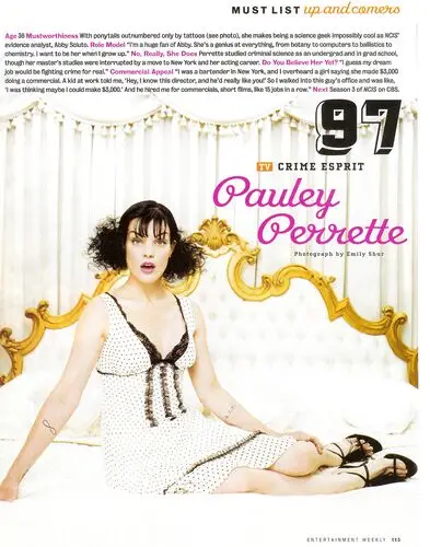 Pauley Perrette Computer MousePad picture 17016