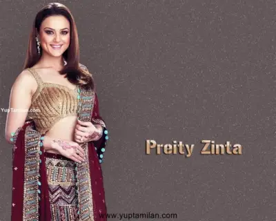 Preity Zinta White T-Shirt - idPoster.com