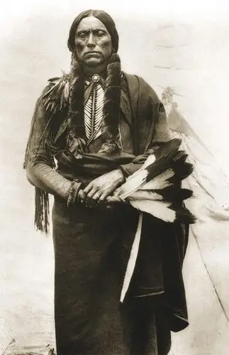 Quanah Parker Protected Face mask - idPoster.com