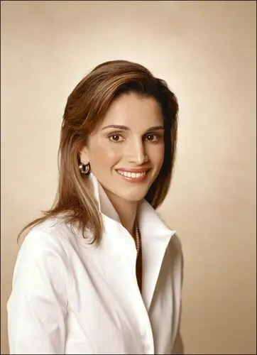 Queen Rania Al Abdullah Men's Colored T-Shirt - idPoster.com