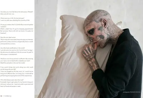 Rick Genest (Zombie Boy) Wall Poster picture 239149
