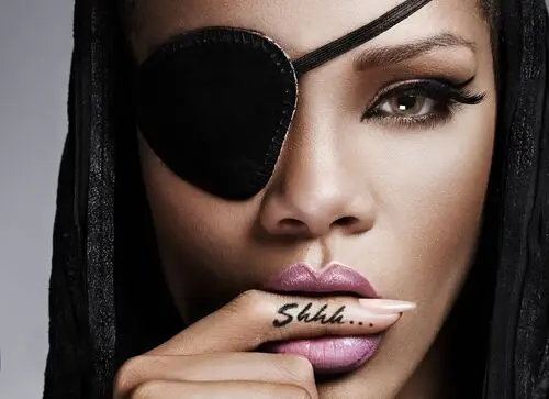 Rihanna Protected Face mask - idPoster.com
