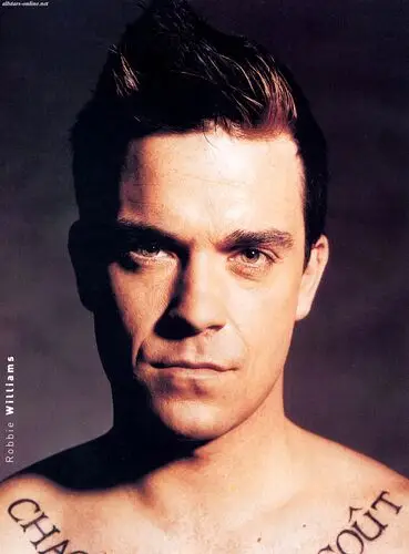 Robbie Williams Men's Colored  Long Sleeve T-Shirt - idPoster.com