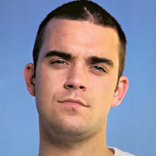 Robbie Williams White Tank-Top - idPoster.com