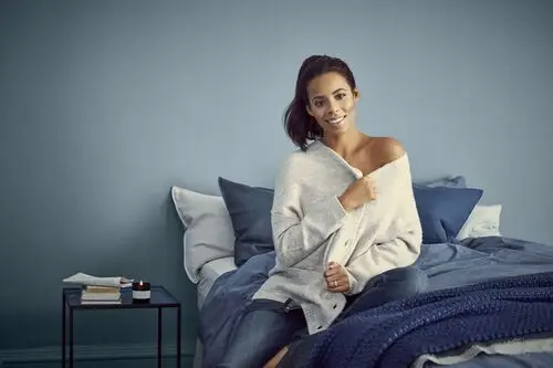 Rochelle Humes Protected Face mask - idPoster.com