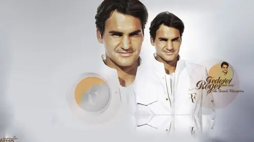 Roger Federer Men's Colored T-Shirt - idPoster.com