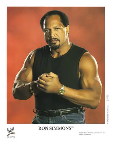 Ron Simmons White T-Shirt - idPoster.com