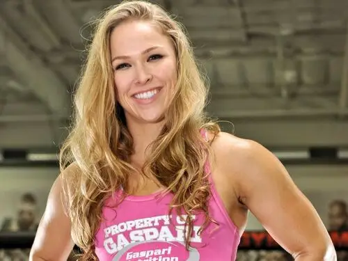 Ronda Rousey Women's Colored  Long Sleeve T-Shirt - idPoster.com