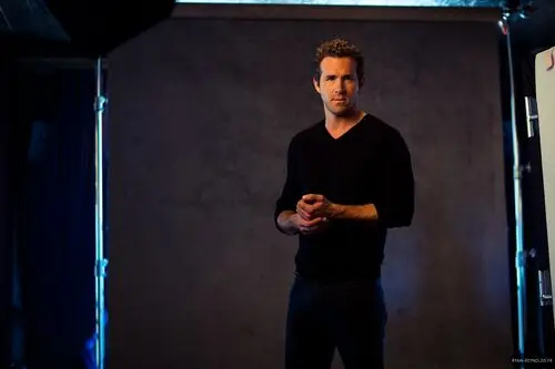 Ryan Reynolds Men's Colored  Long Sleeve T-Shirt - idPoster.com