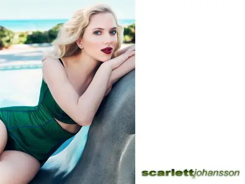 Scarlett Johansson Kitchen Apron - idPoster.com