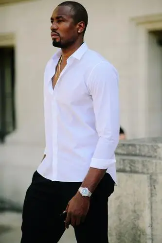 Serge Ibaka White T-Shirt - idPoster.com
