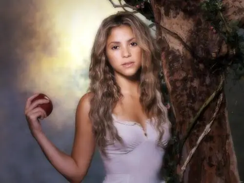 Shakira White T-Shirt - idPoster.com