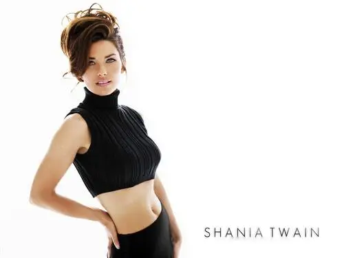 Shania Twain White Tank-Top - idPoster.com