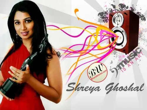 Shreya Ghoshal Women's Colored Tank-Top - idPoster.com
