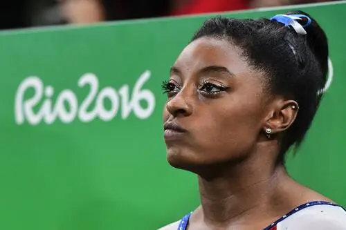 Simone Biles Protected Face mask - idPoster.com